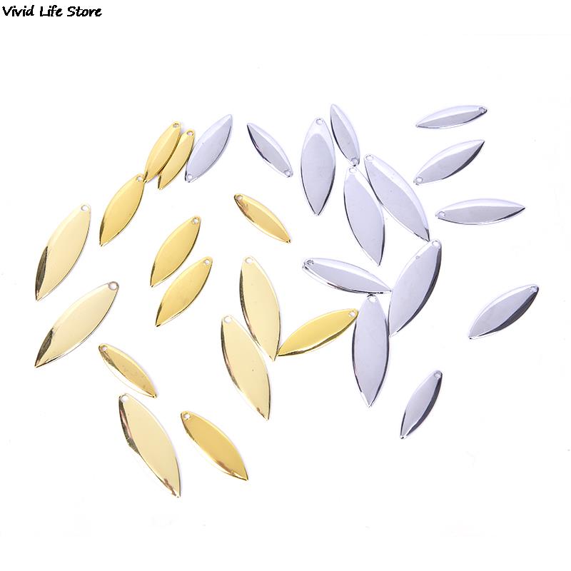 Fishing Lure Blade Bait - 50 buah 45g/50g/75g pisau Spinner Willow
