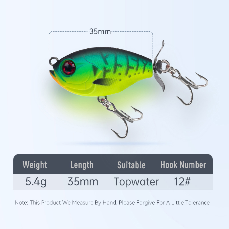 Kerajaan baling-baling Topwate - Fishing Lure Topwater ulasan dan harga