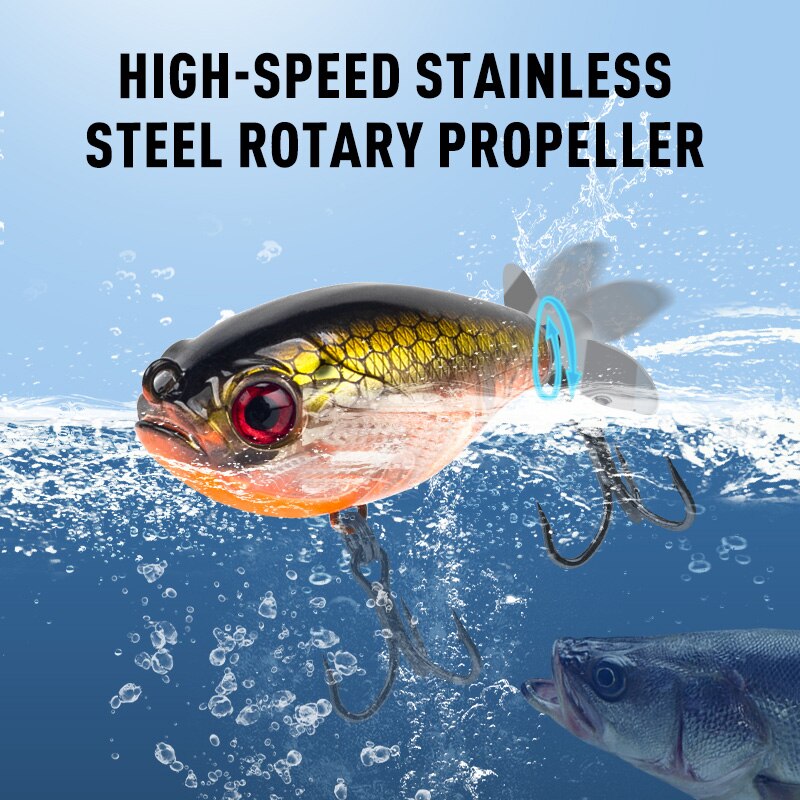 Kerajaan baling-baling Topwate - Fishing Lure Topwater ulasan dan harga