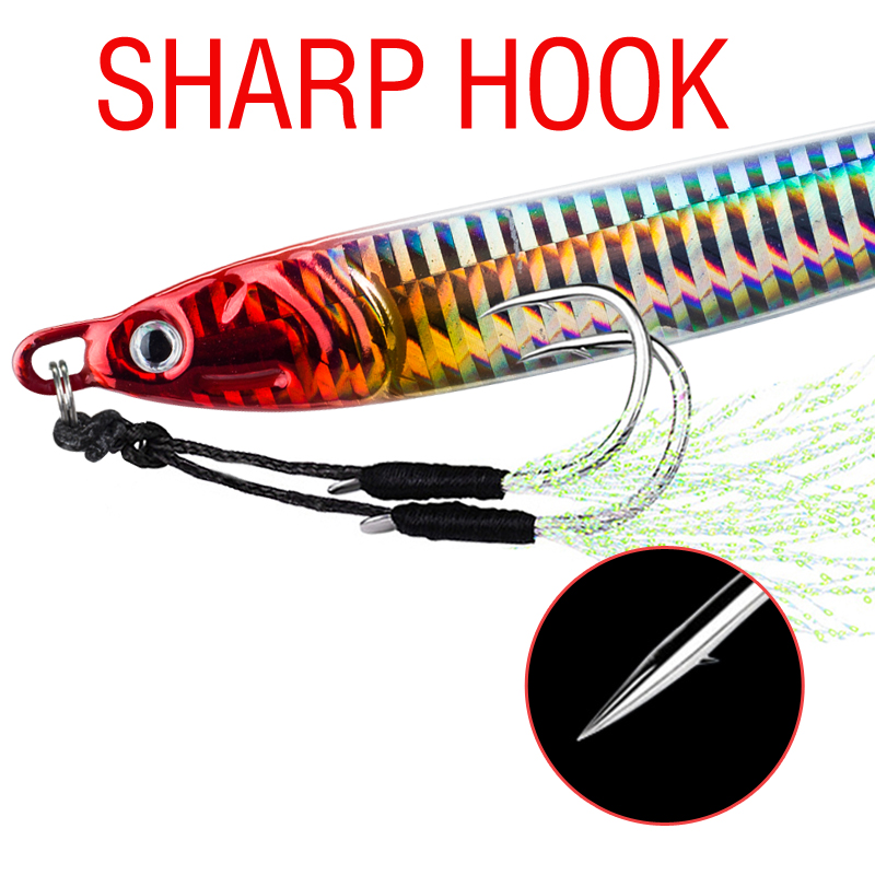 7 buah umpan pancing Jig cepat - Fishing Lure Spinnerbait ulasan dan harga