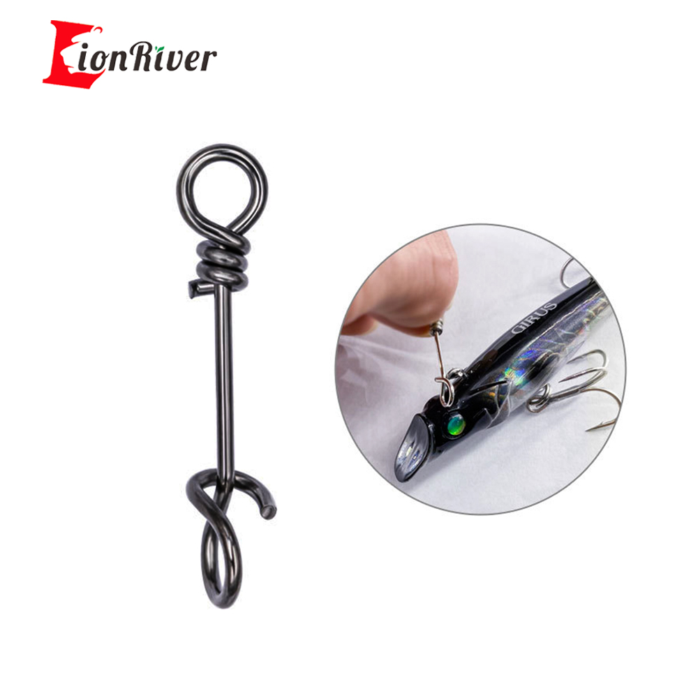 LIONRIVER 100 Buah Klip Musim  - Fishing Lure Accessories ulasan dan harga