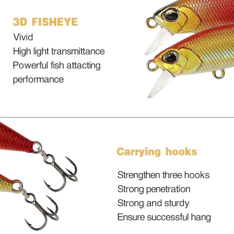 15Pcs Umpan Pancing Minnow Ten - Fishing Lure Jerkbait ulasan dan harga
