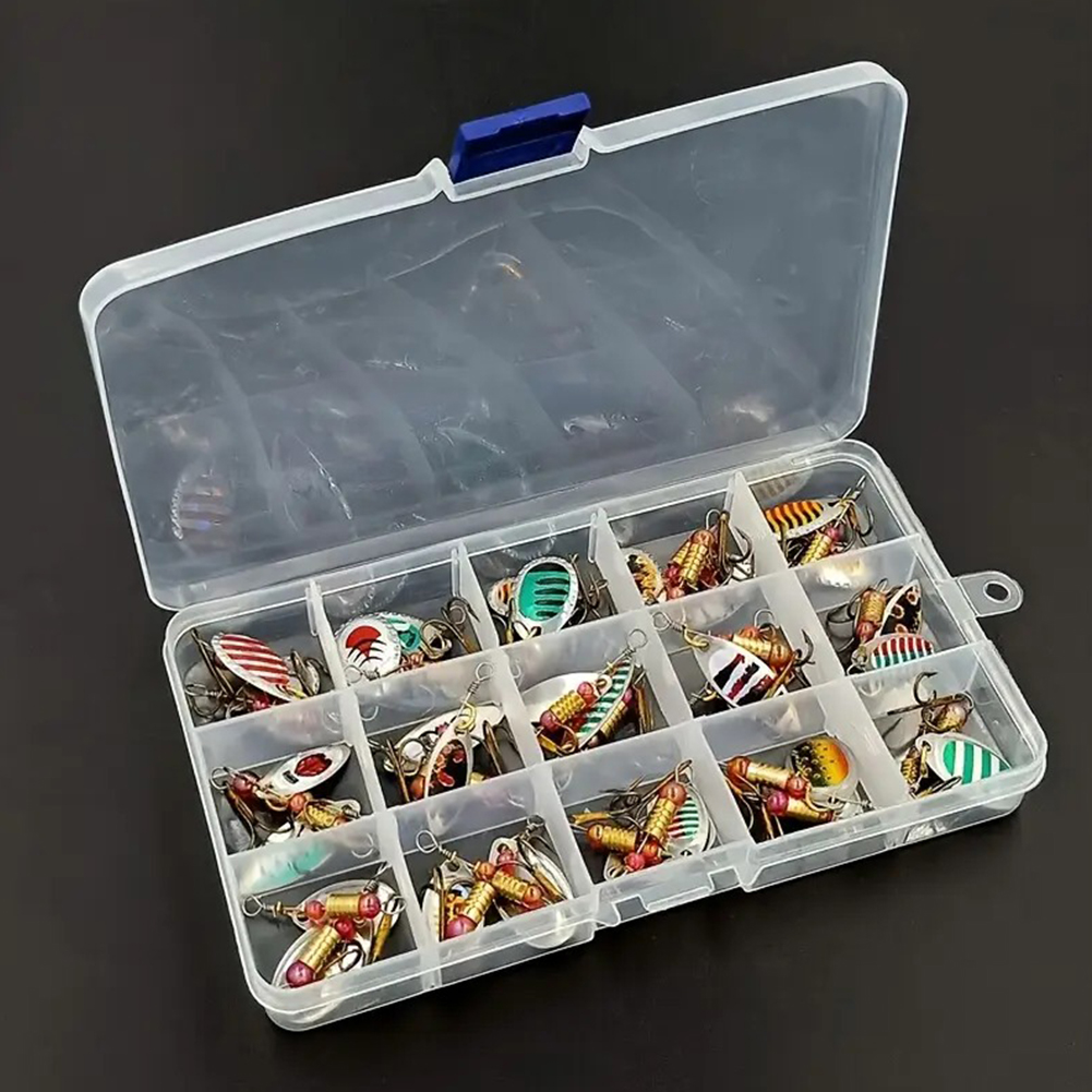 30pcs Umpan Pancing Spoon Spin - Fishing Lure Spinner ulasan dan harga